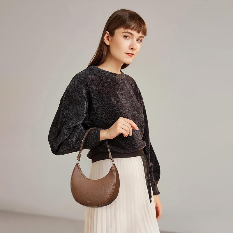 Keyli Shoulder Bag for Women Stylish Casual Clutch Purses for Women 3 Ways Adjust Strap Hobo Handbags with Zip Closure - Image 3